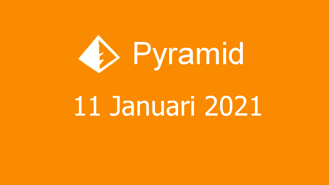 Microsoft solitaire collection - pyramid - 11 januari 2021