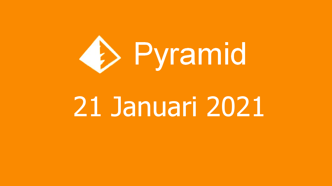 Microsoft solitaire collection - pyramid - 21 januari 2021