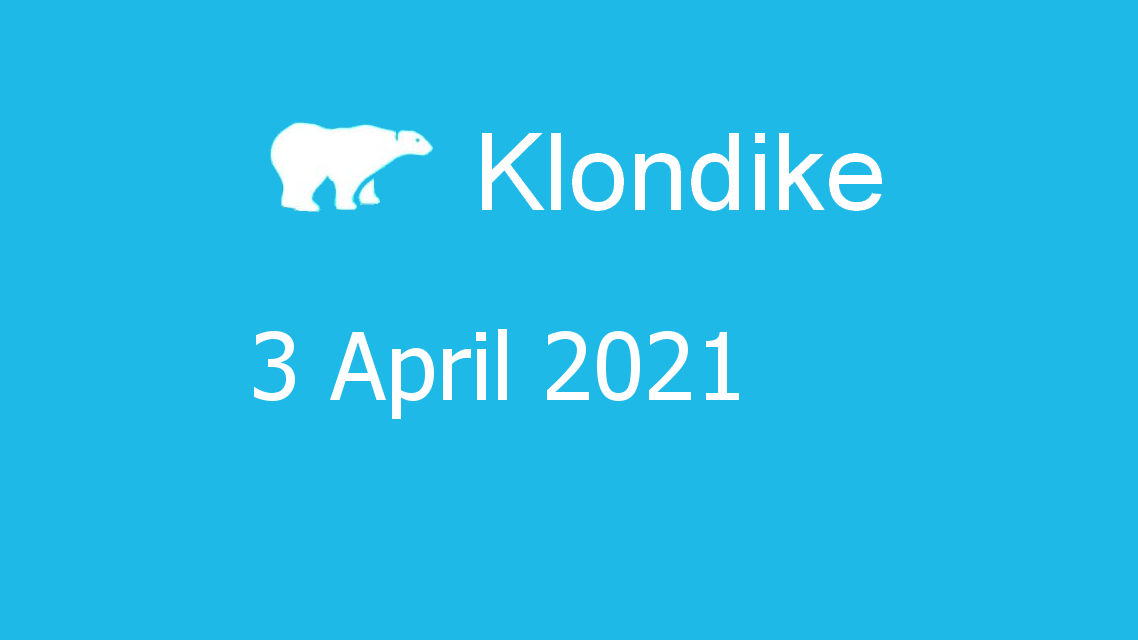 Microsoft solitaire collection - klondike - 03 april 2021