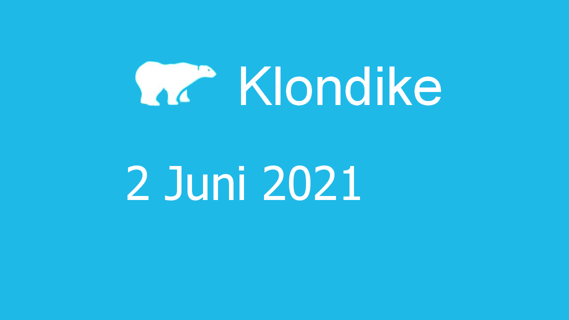 Microsoft solitaire collection - klondike - 02 juni 2021
