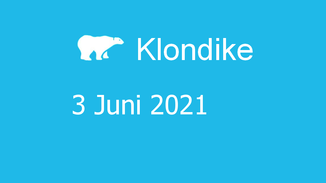 Microsoft solitaire collection - klondike - 03 juni 2021
