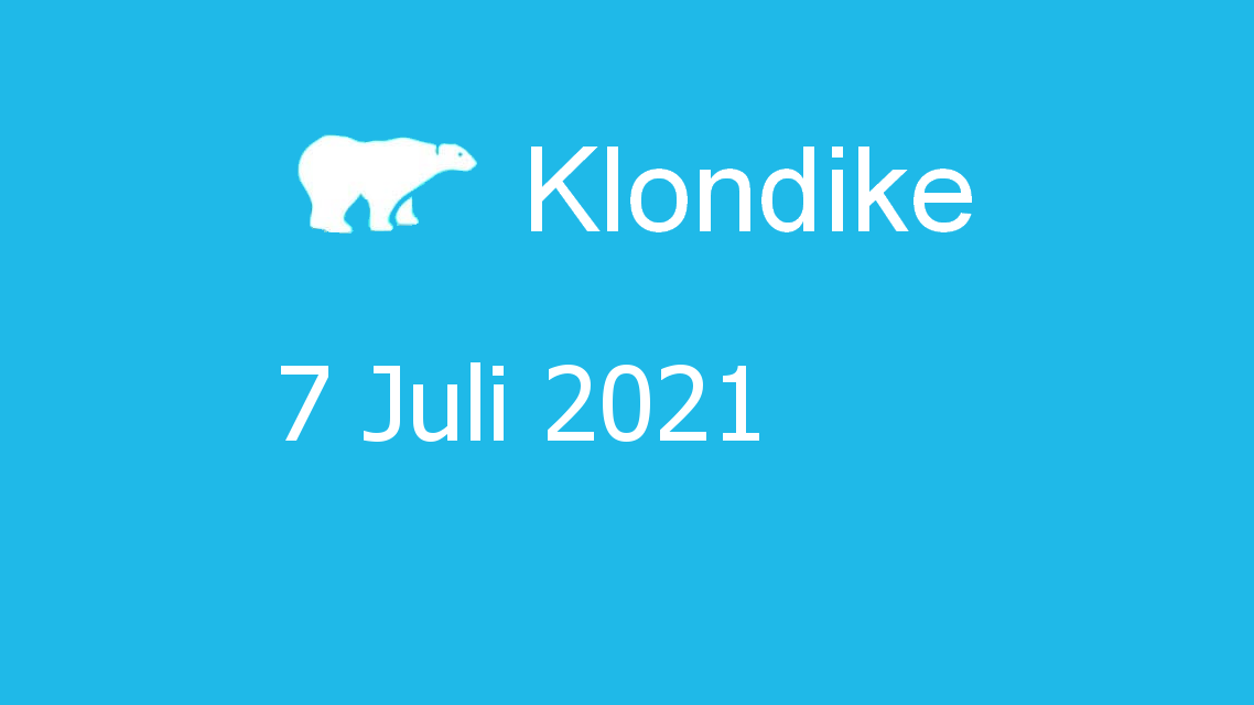 Microsoft solitaire collection - klondike - 07 juli 2021