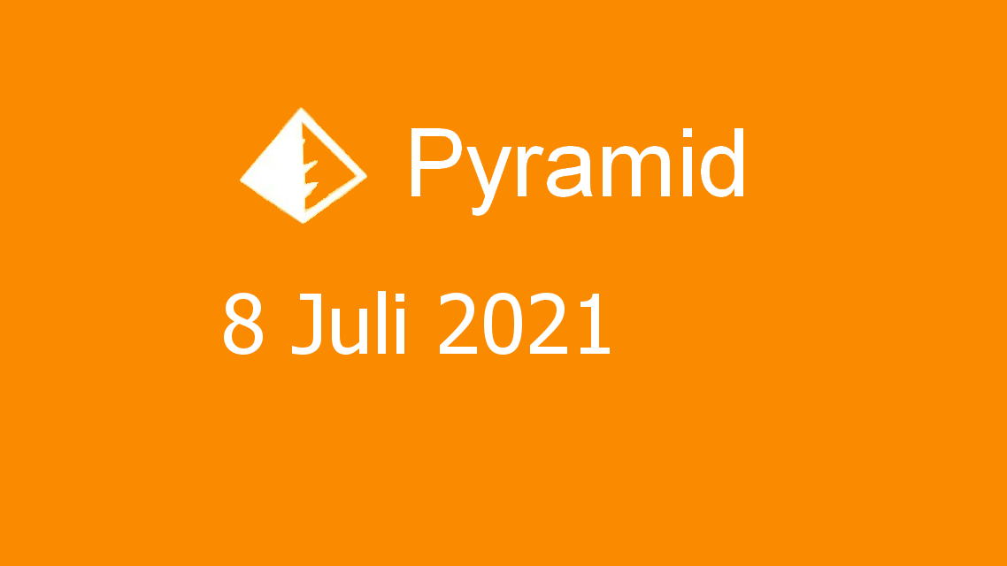 Microsoft solitaire collection - pyramid - 08 juli 2021