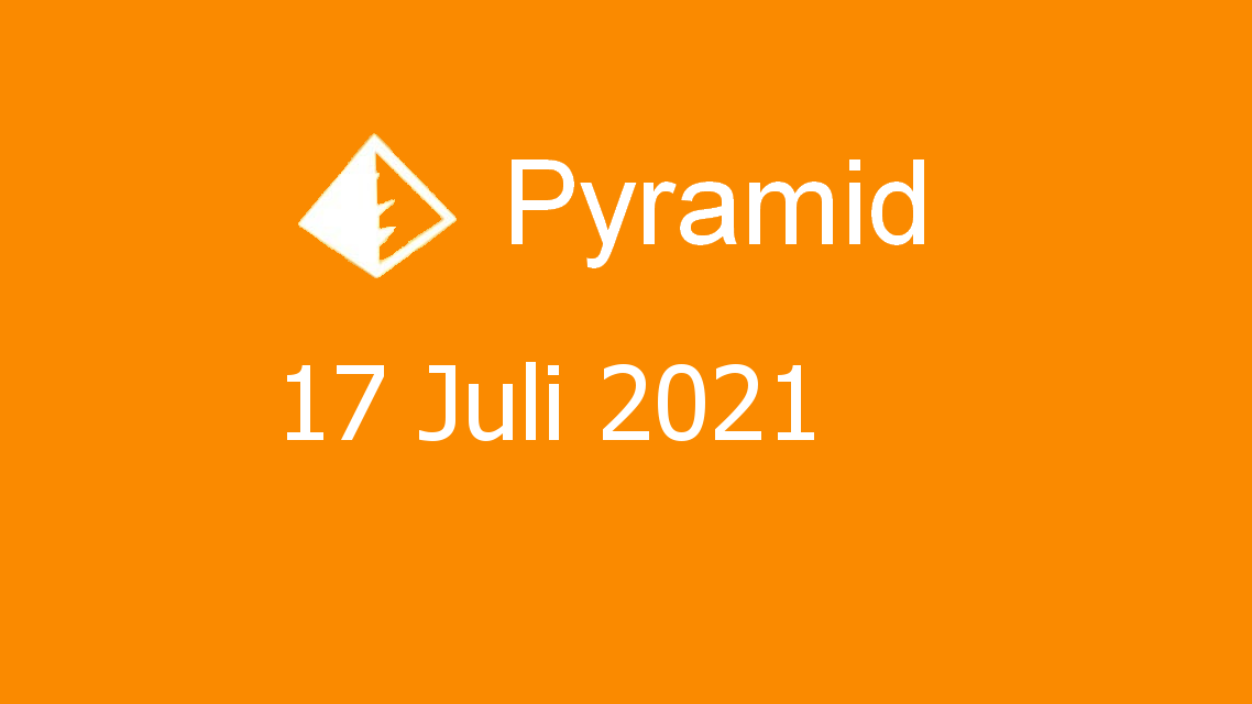 Microsoft solitaire collection - pyramid - 17 juli 2021