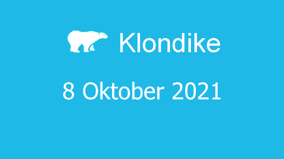 Microsoft solitaire collection - klondike - 08 oktober 2021
