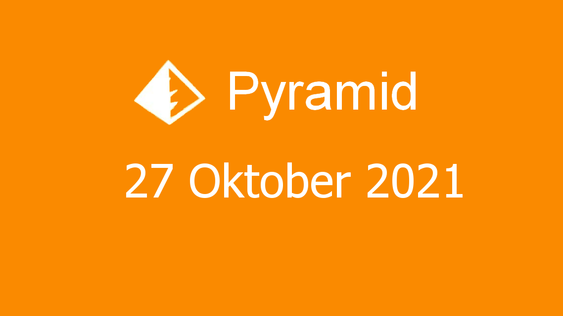 Microsoft solitaire collection - pyramid - 27 oktober 2021
