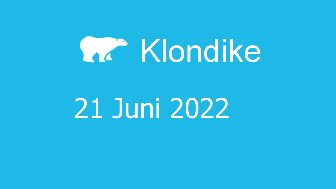 Microsoft solitaire collection - klondike - 21 juni 2022
