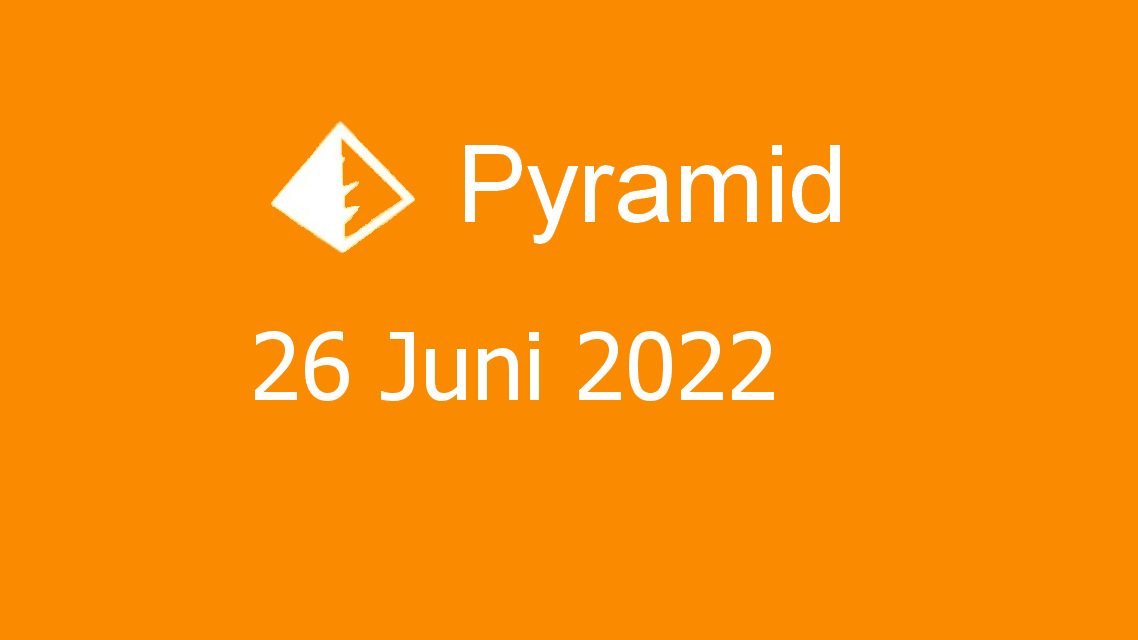 Microsoft solitaire collection - pyramid - 26 juni 2022