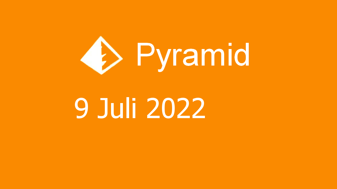 Microsoft solitaire collection - pyramid - 09 juli 2022