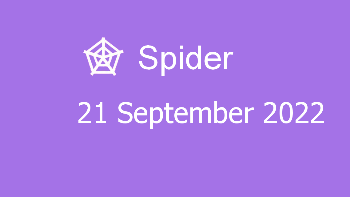 Microsoft solitaire collection - spider - 21 september 2022