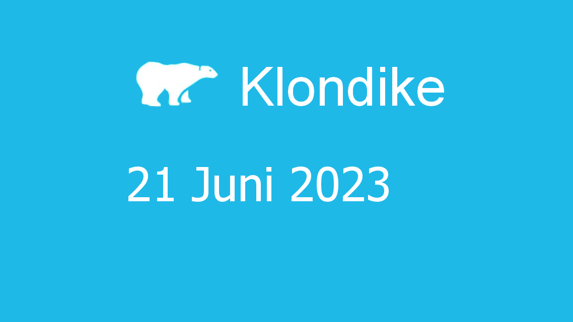 Microsoft solitaire collection - klondike - 21 juni 2023
