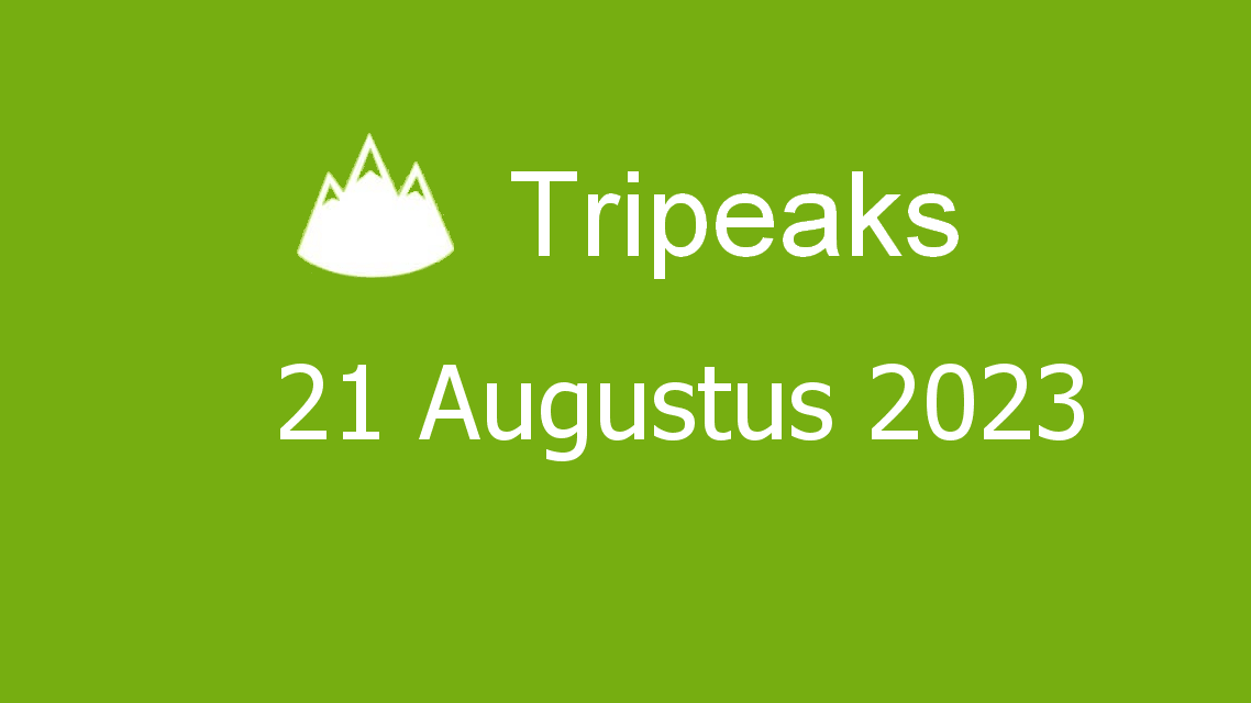 Microsoft solitaire collection - tripeaks - 21 augustus 2023