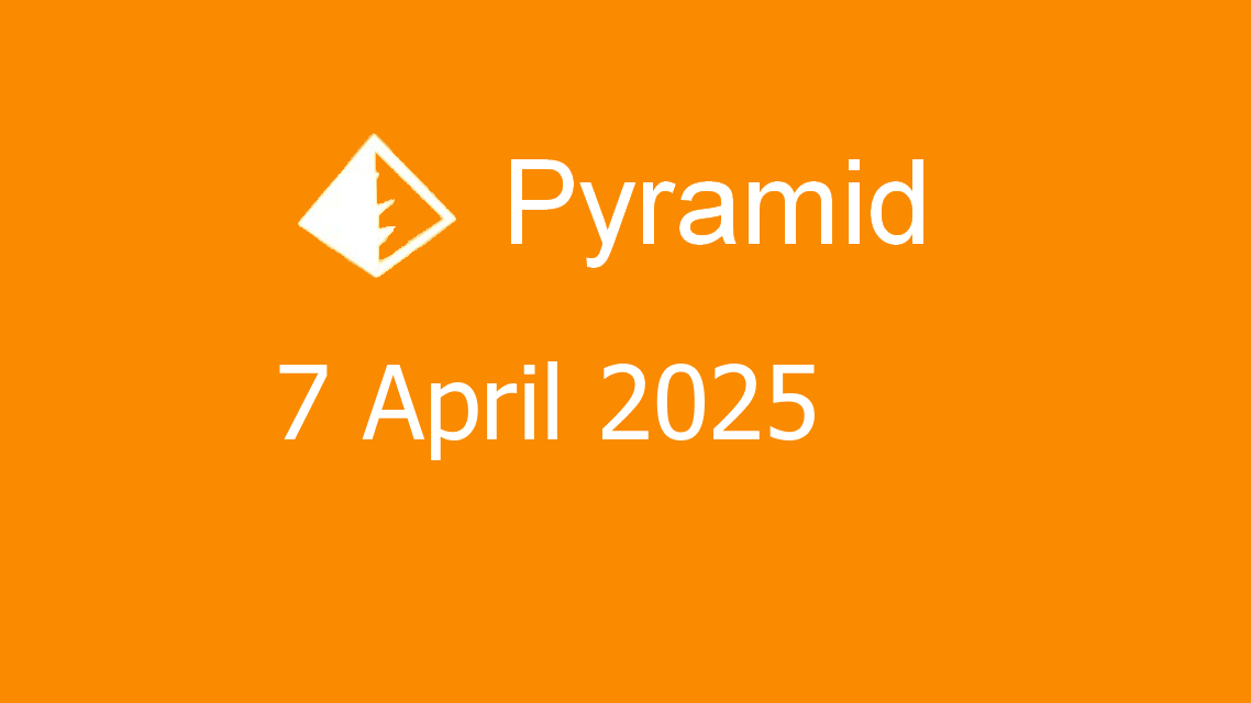 Microsoft solitaire collection - pyramid - 07 april 2025