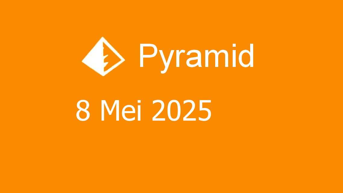Microsoft solitaire collection - pyramid - 08 mei 2025