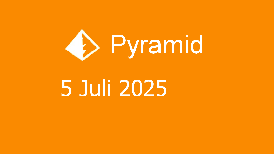 Microsoft solitaire collection - pyramid - 05 juli 2025