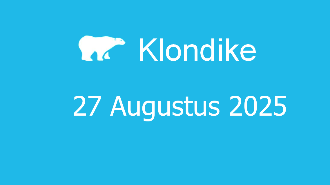 Microsoft solitaire collection - klondike - 27 augustus 2025